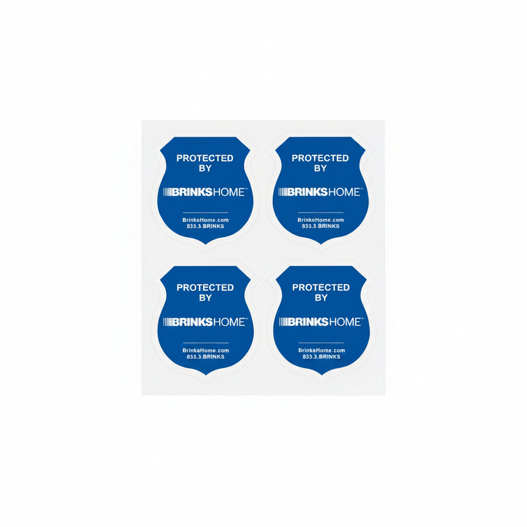 Window Sticker, 4 per Sheet