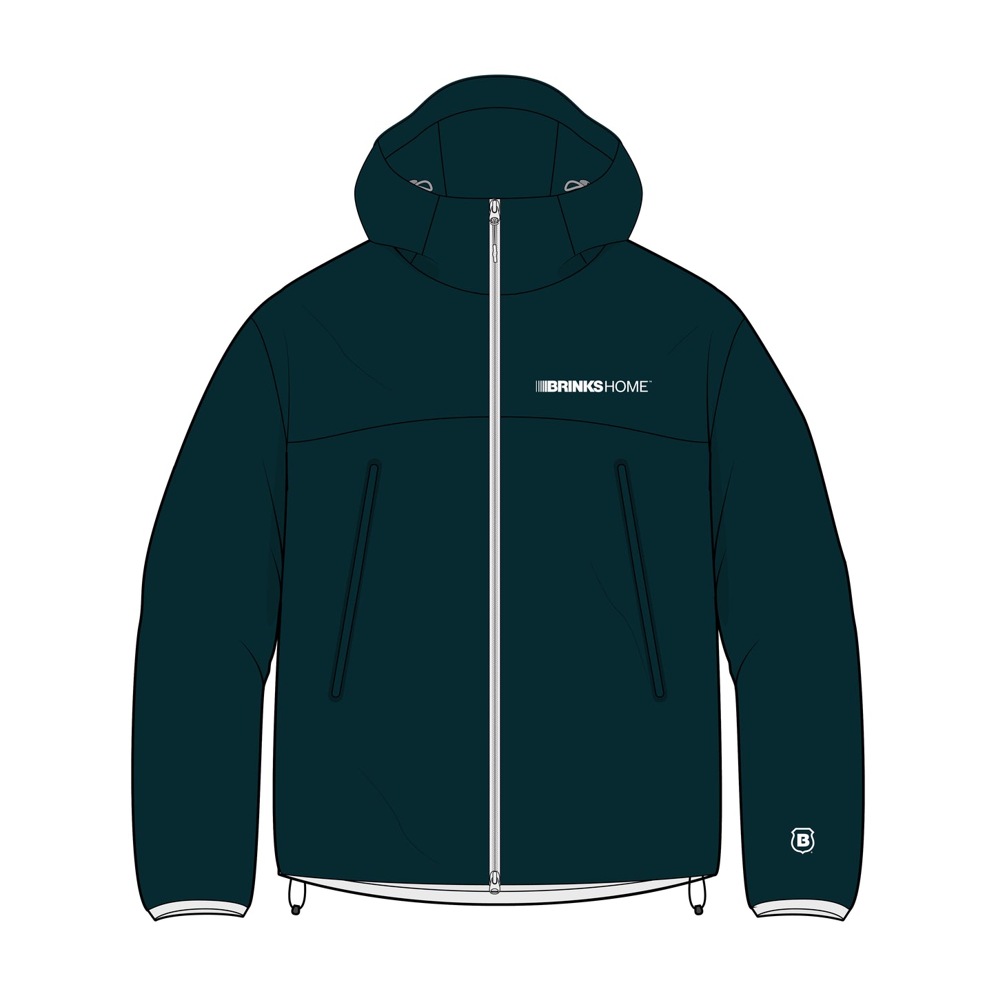 NAVY - RAIN JACKET