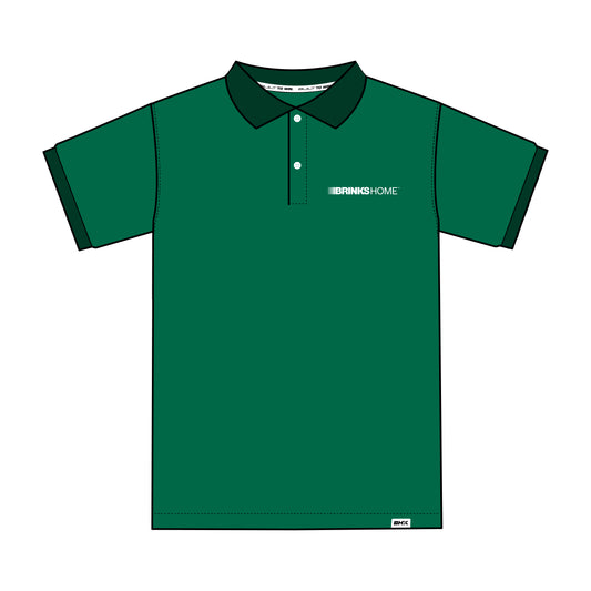 TWO TONE GREEN - SHORT SLEEVE POLO