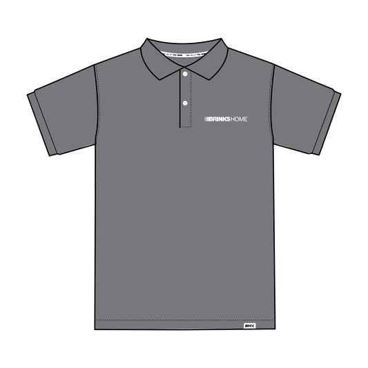 GREY - SHORT SLEEVE POLO