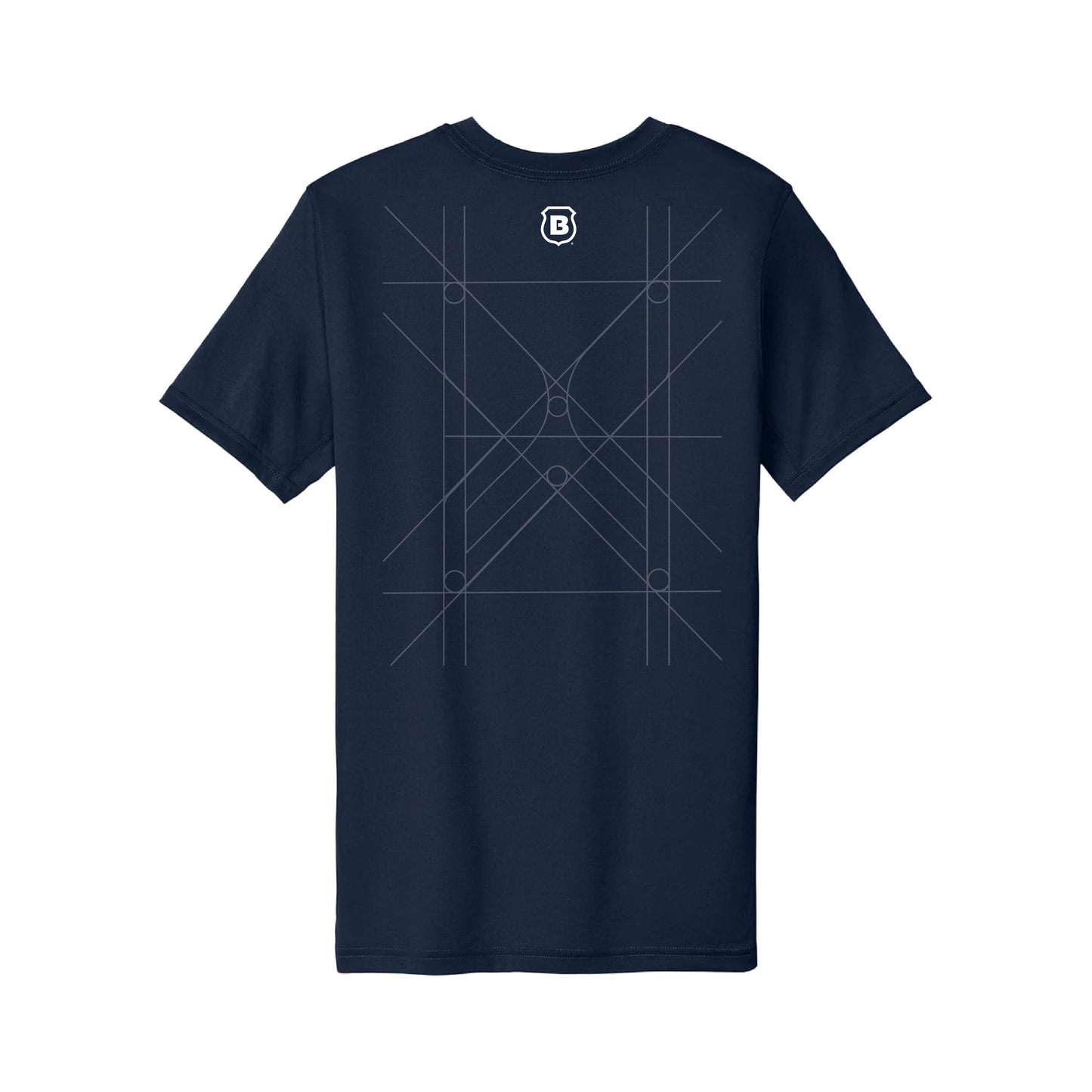 NAVY - BHX BUILT TO WIN T-SHIRT