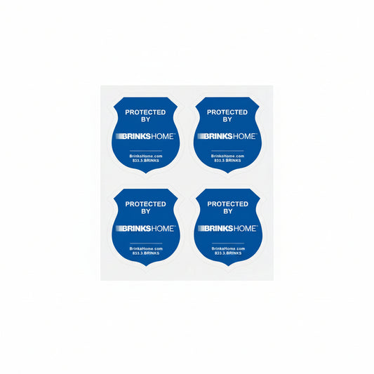 Window Sticker, 4 per Sheet